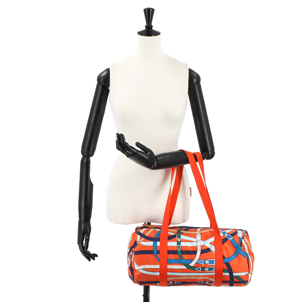 Herbag Cabin 38 Air Silk Shoulder Bag Silk Leater Orange