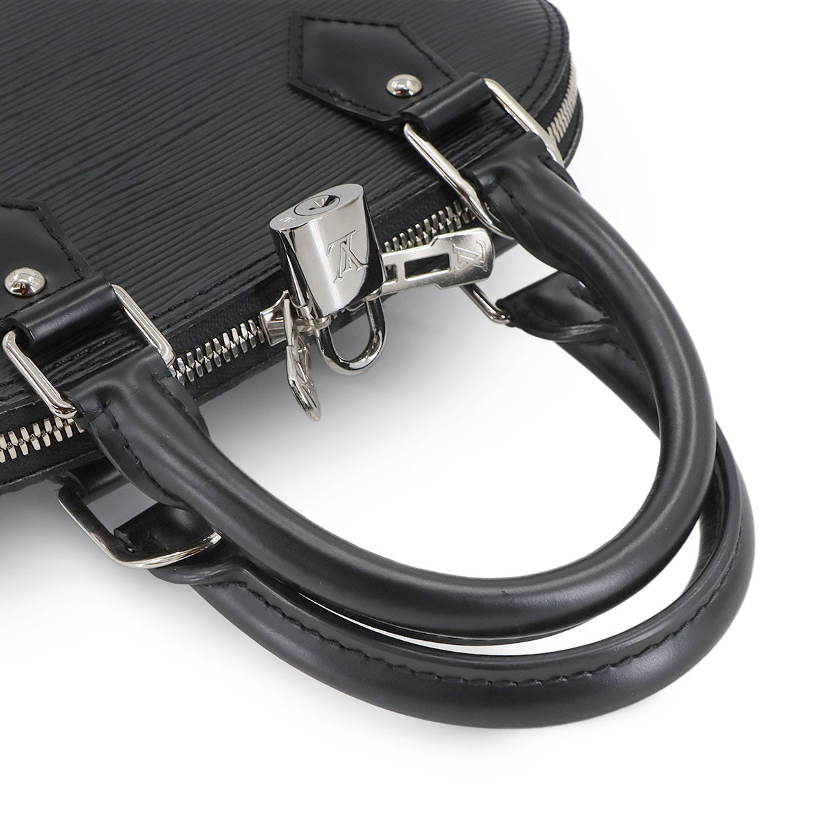 Epi Alma BB 2way Hand Shoulder Bag Leather Noir M59217