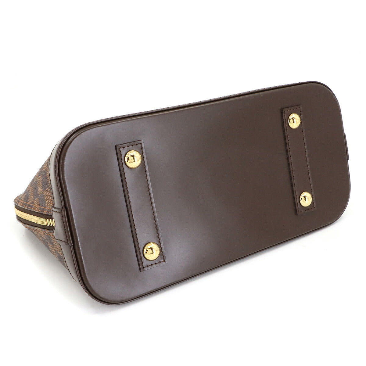 Damier Alma PM Hand Bag Ebene Brown N51131 Purse