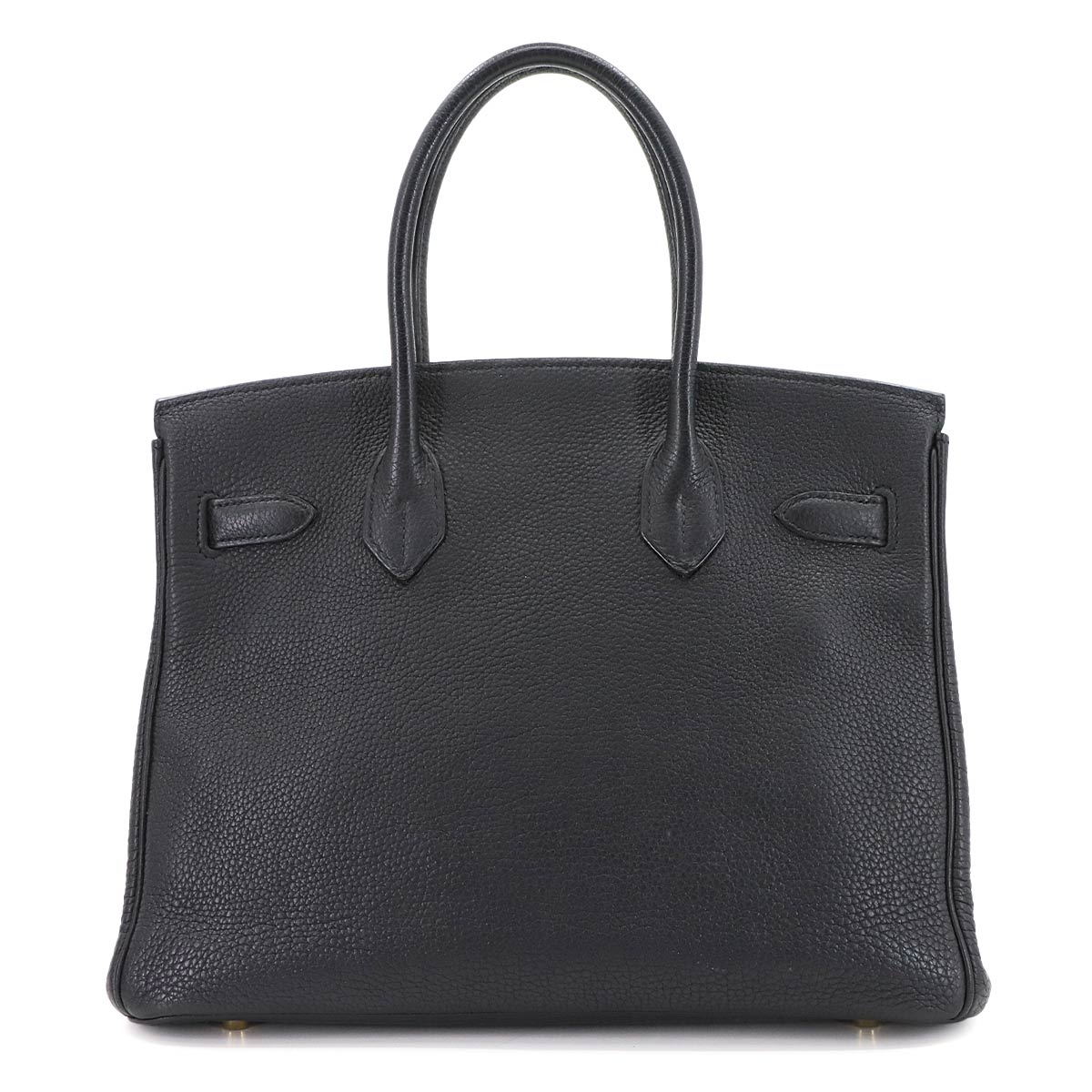 Birkin 30 Veau Togo Black Hand Bag Purse