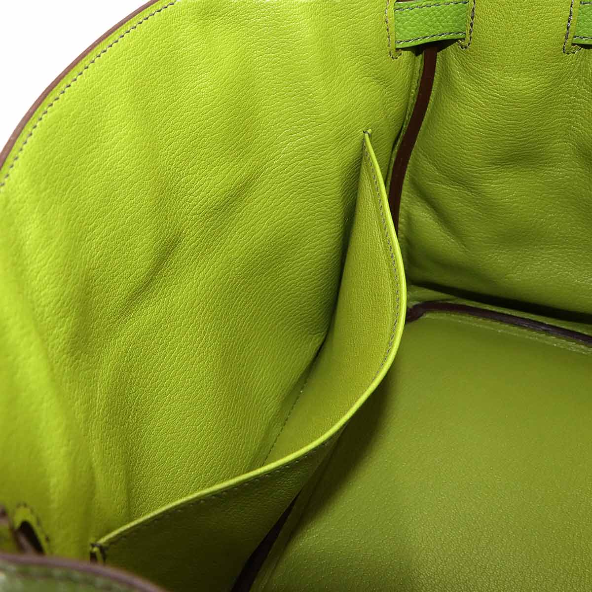 Birkin 30 Hand Bag Togo Leather Anis green Purse