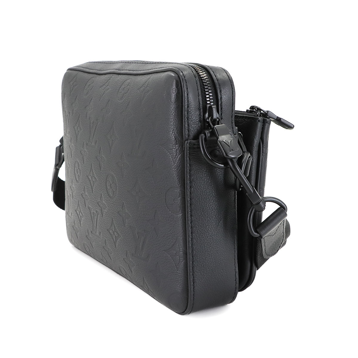 Monogram Shadow Trio Messenger Shoulder Bag Noir M46602