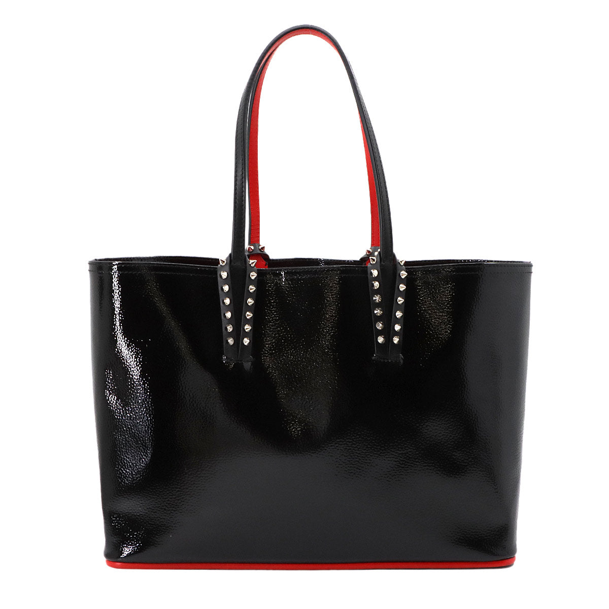 Cabata small Tote Bag Studs Patent Black 3175207