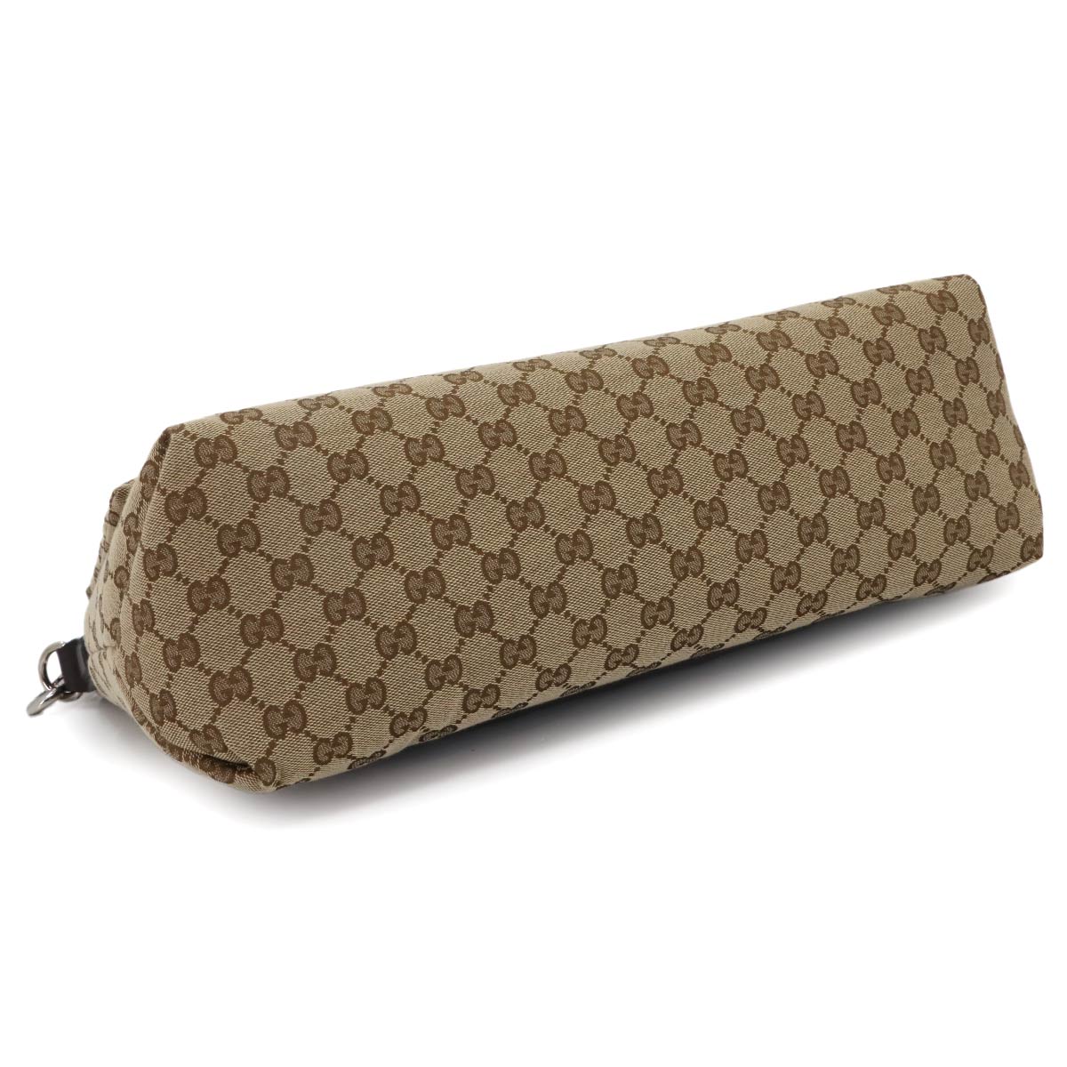 GG Canvas 2way Shoulder Bag Leather Beige Brown 821616 Purse