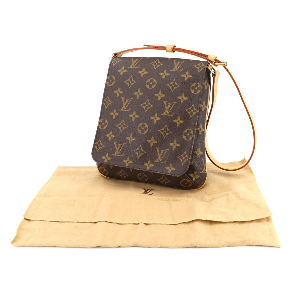 Monogram Musette Salsa short Shoulder Bag Brown M51258