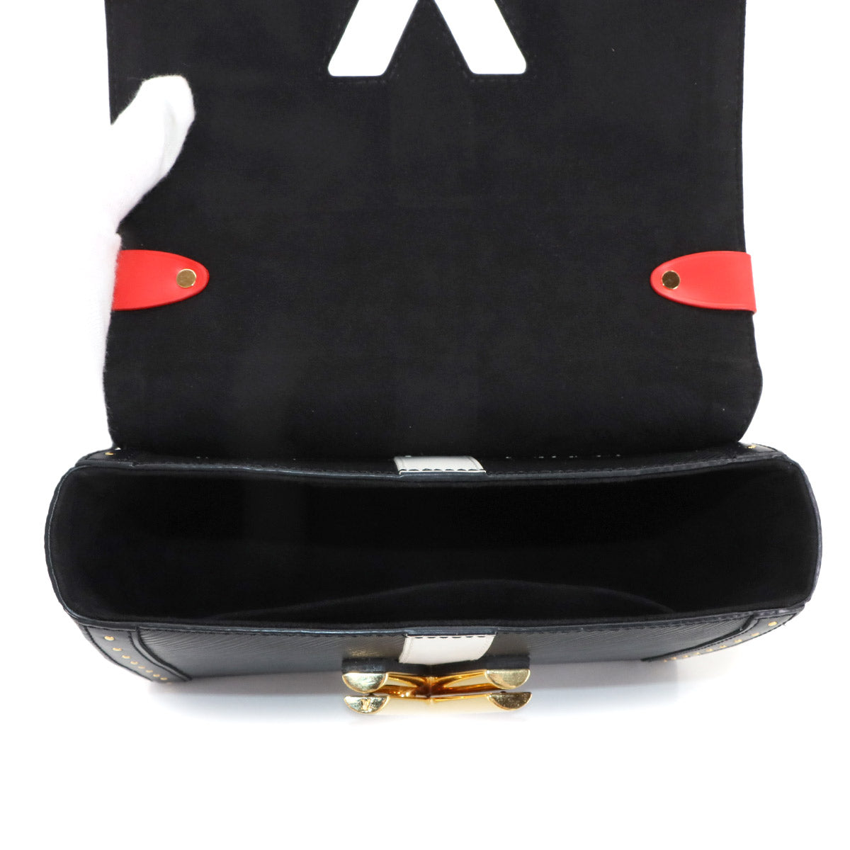 Monogram Epi Twist MM Chain Shoulder Bag Brown M43629