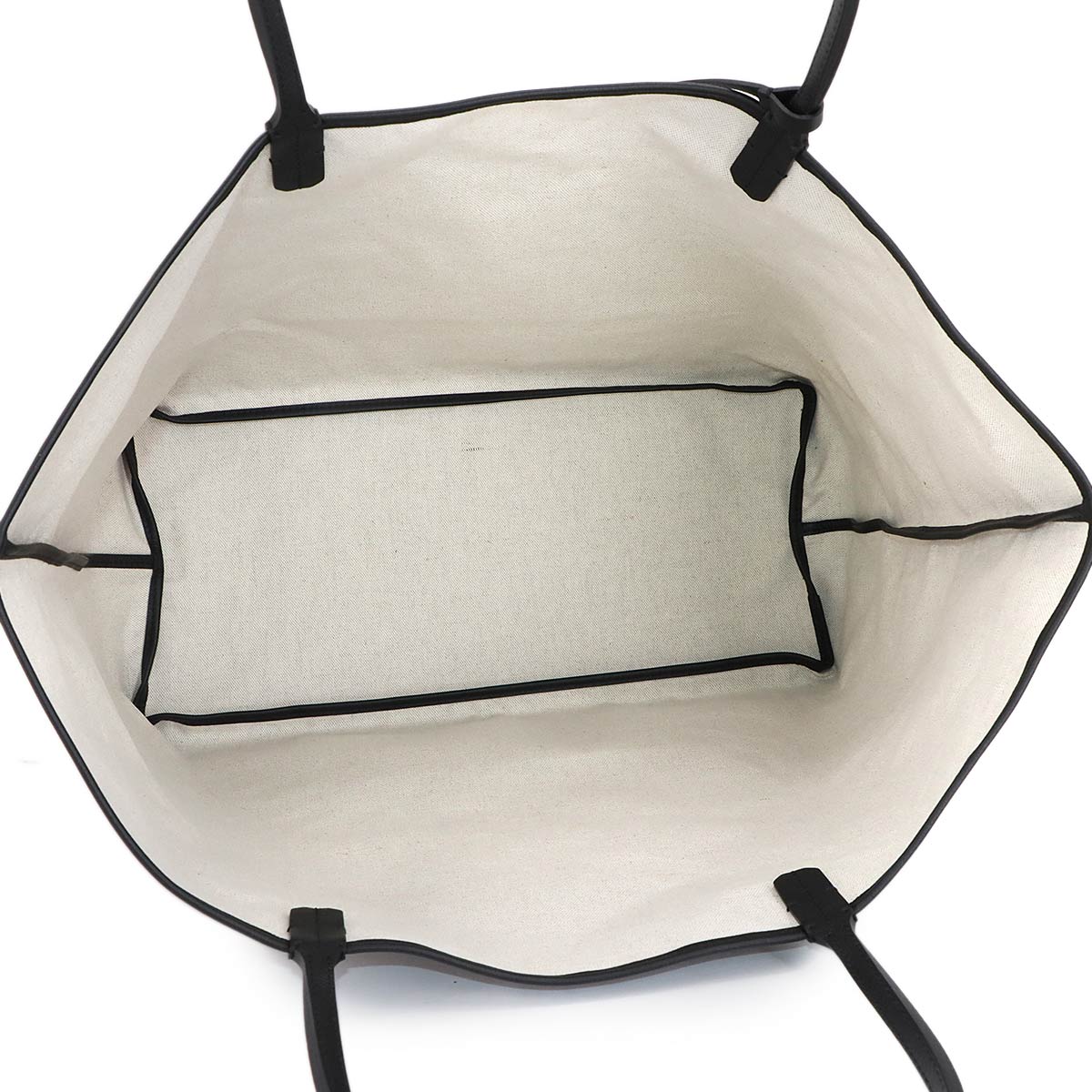 Saint Louis GM Tote Bag PVC Leather Black Unisex