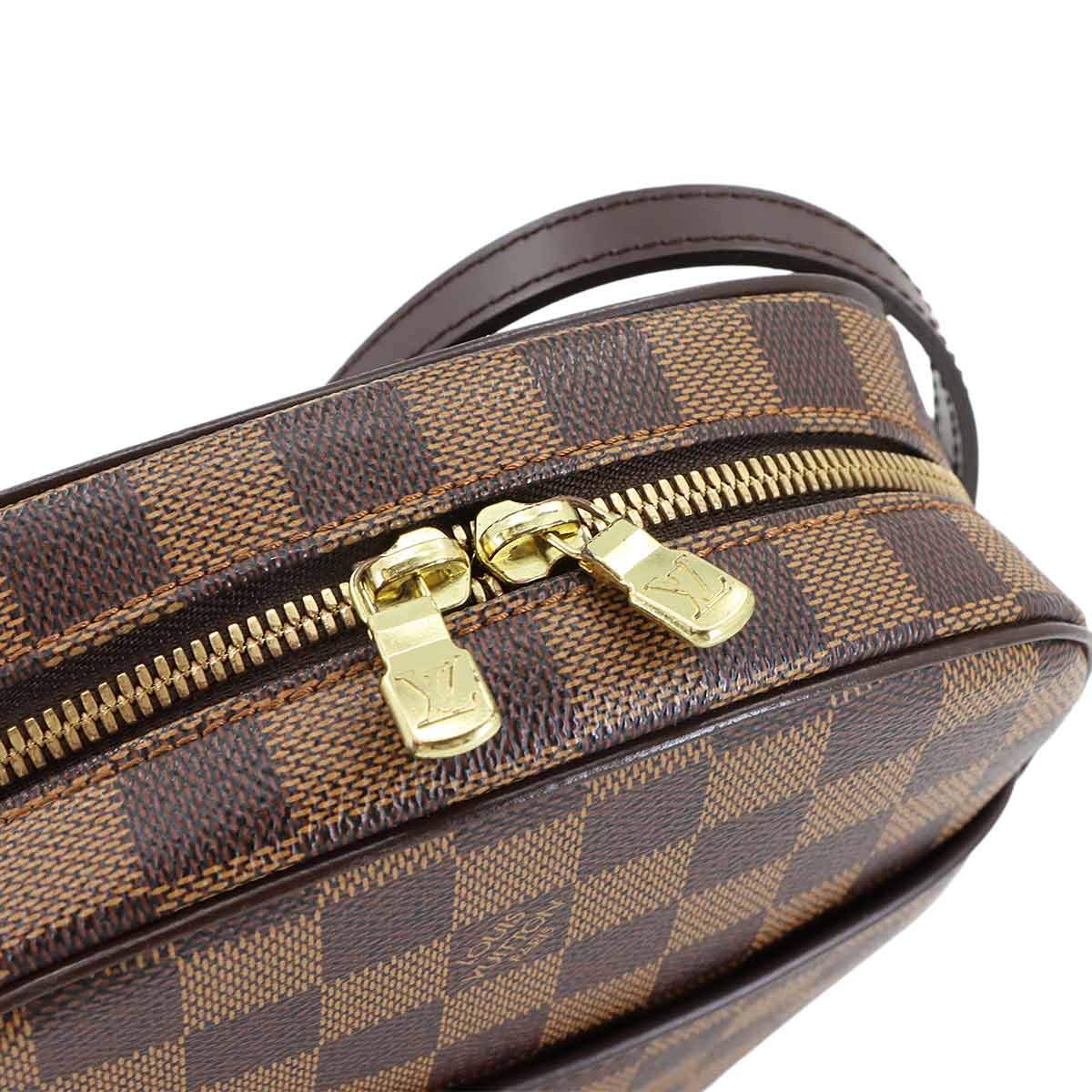 Damier Ipanema PM Shoulder Bag Ebene N51294 Purse