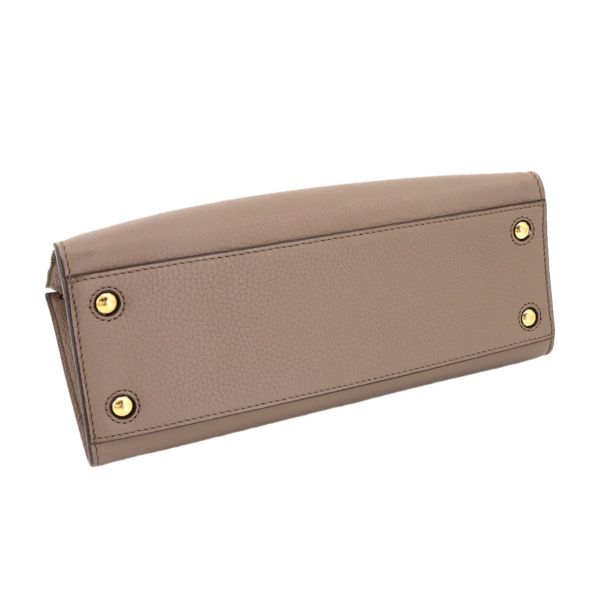 Mini Frances Hand Shoulder Bag Leather Gray 80584371 Purse