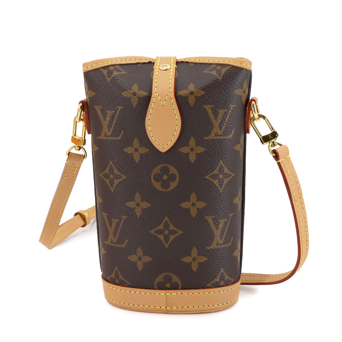 Monogram Fold Me Pouch Shoulder Bag Brown M80874