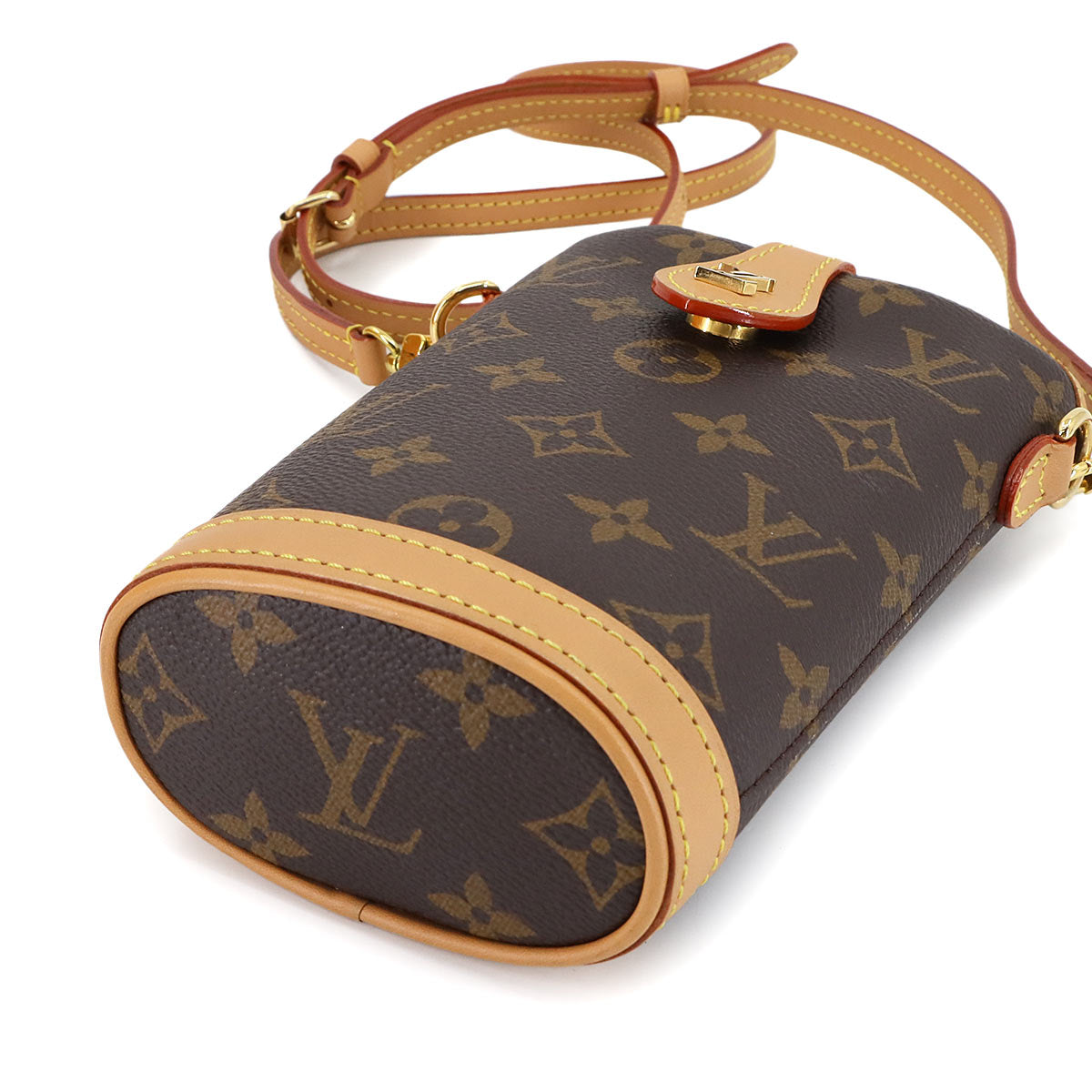 Monogram Fold Me Pouch Shoulder Bag Brown M80874