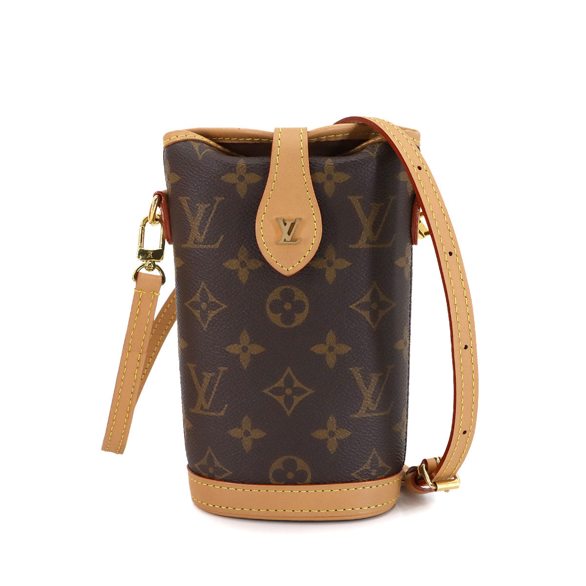 Monogram Fold Me Pouch Shoulder Bag Brown M80874