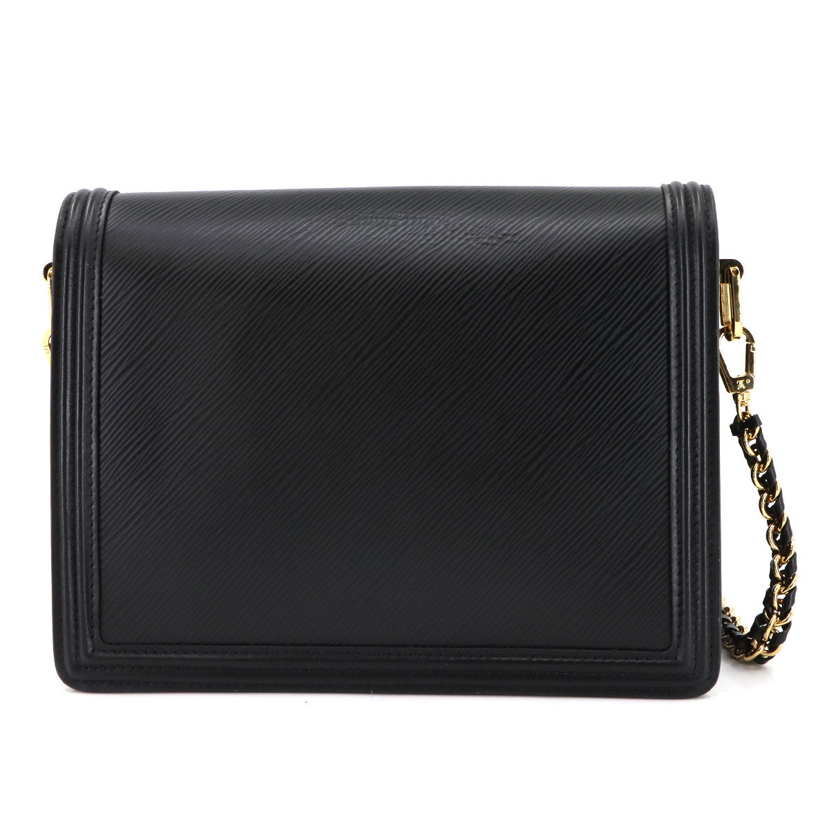 Epi Dauphine NV MM Shoulder Bag Leather Black M56141