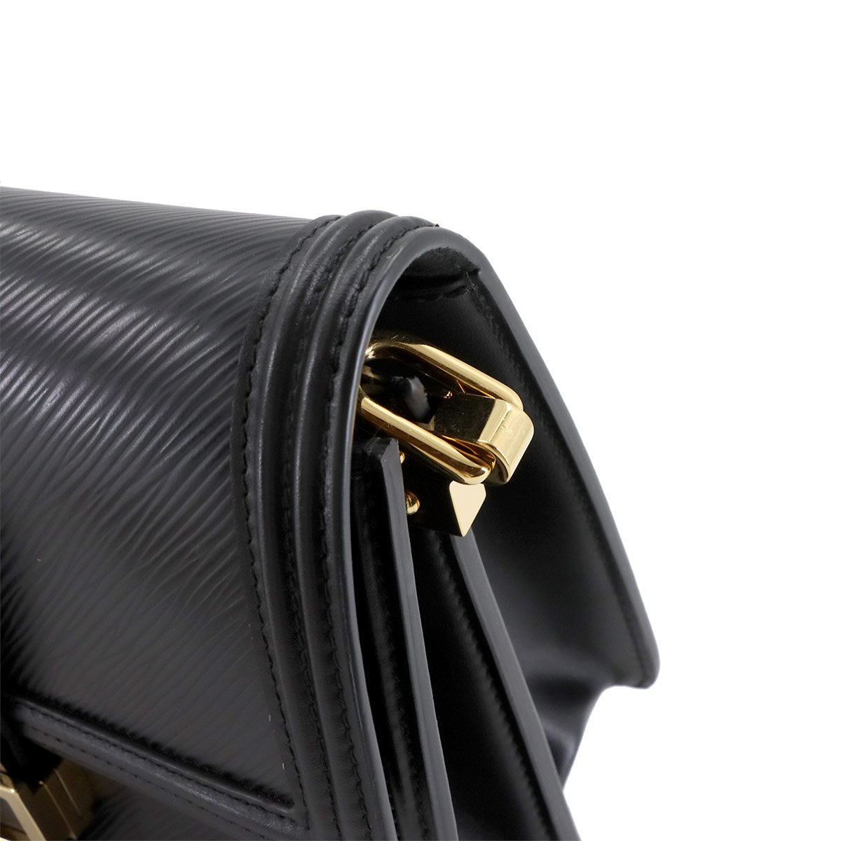 Epi Dauphine NV MM Shoulder Bag Leather Black M56141