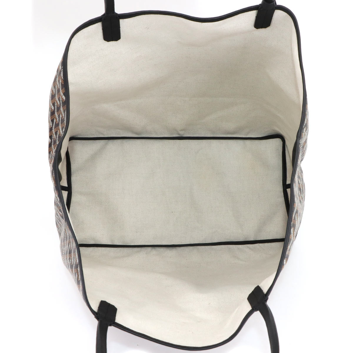 Saint Louis GM Tote Bag PVC Leather Black Unisex