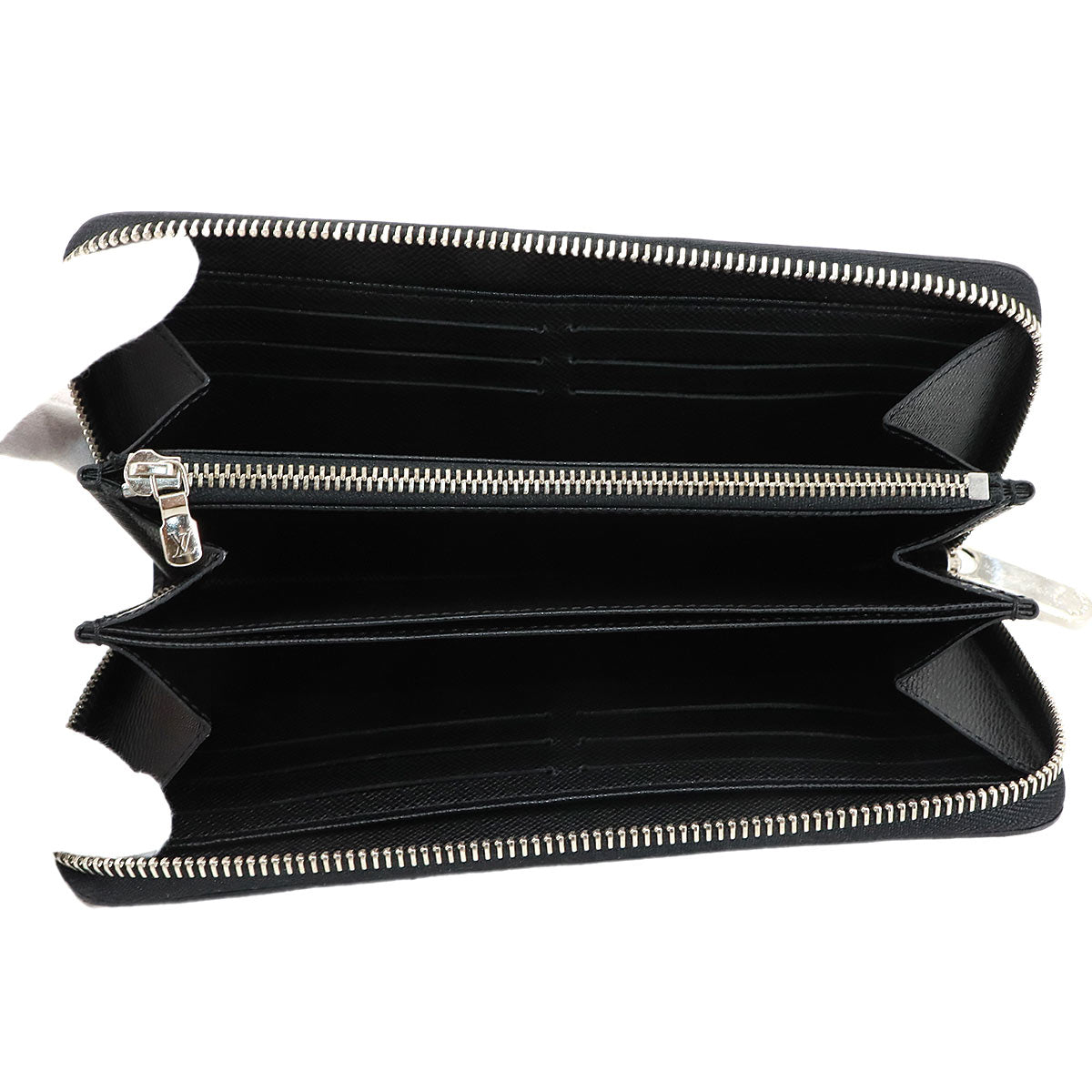 Epi Zippy Wallet Leather Noir M61857 Black