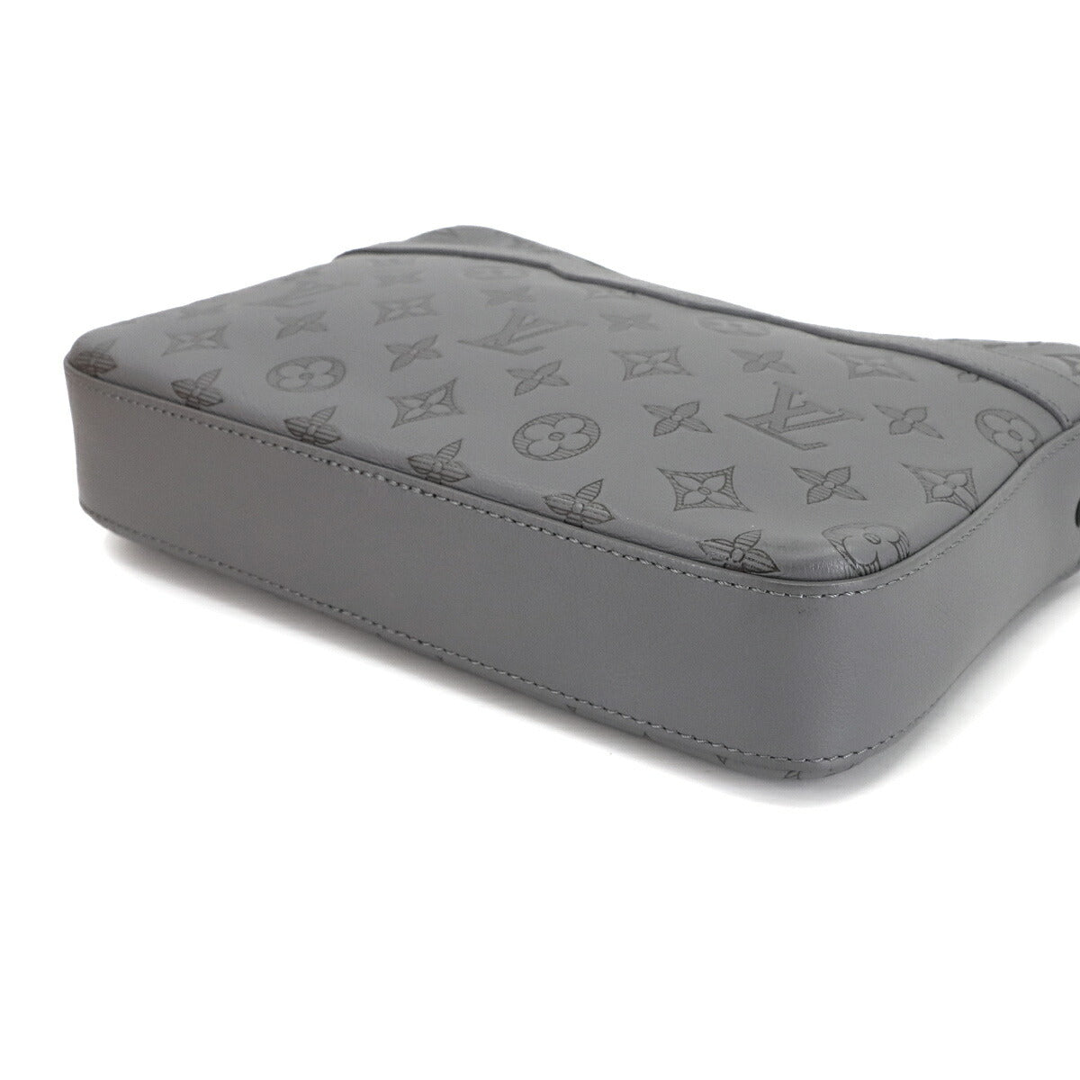 Monogram Shadow Trio Messenger Shoulder Bag Gray M46603