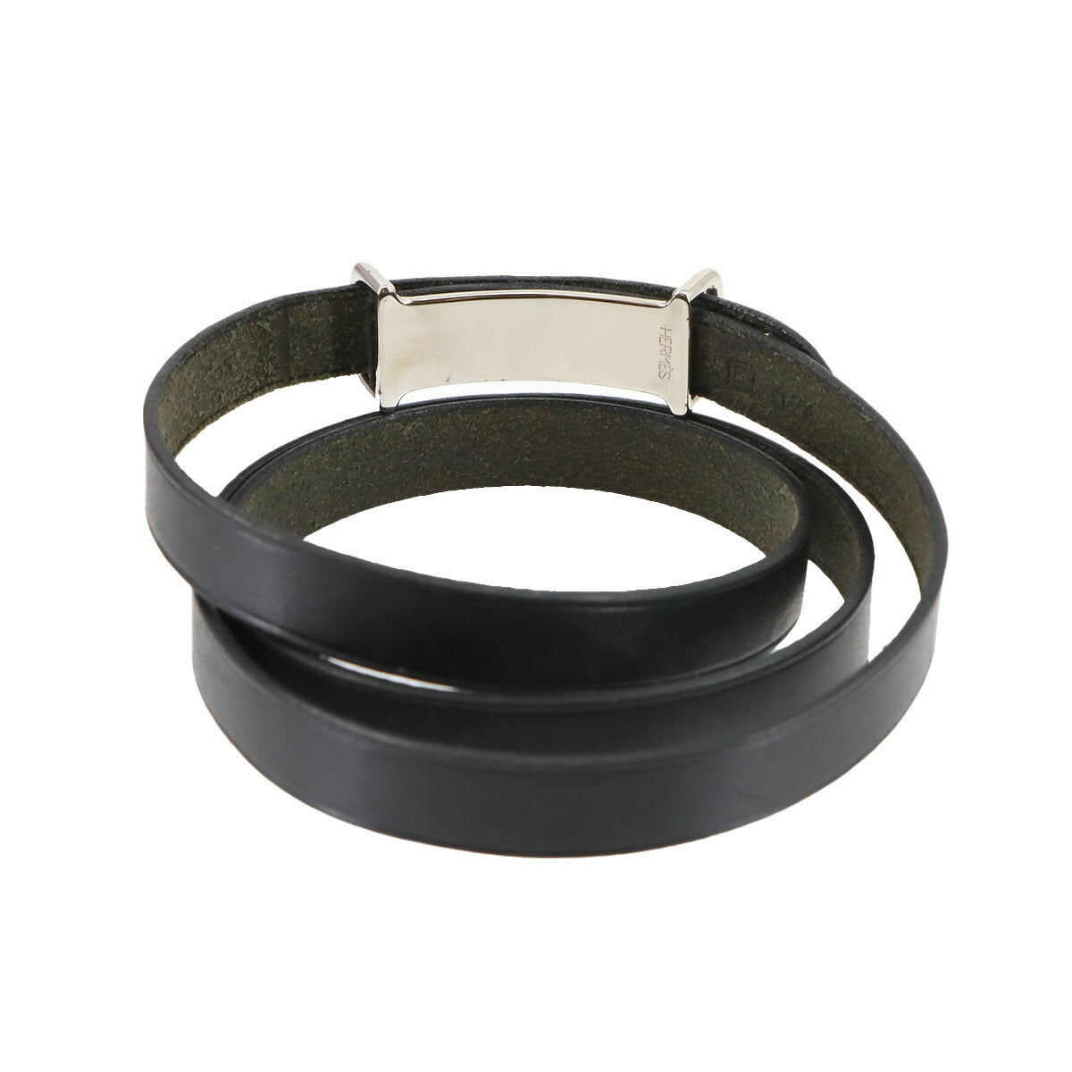 Hapi 2 Double Tour Bracelet Leather Black Accessories