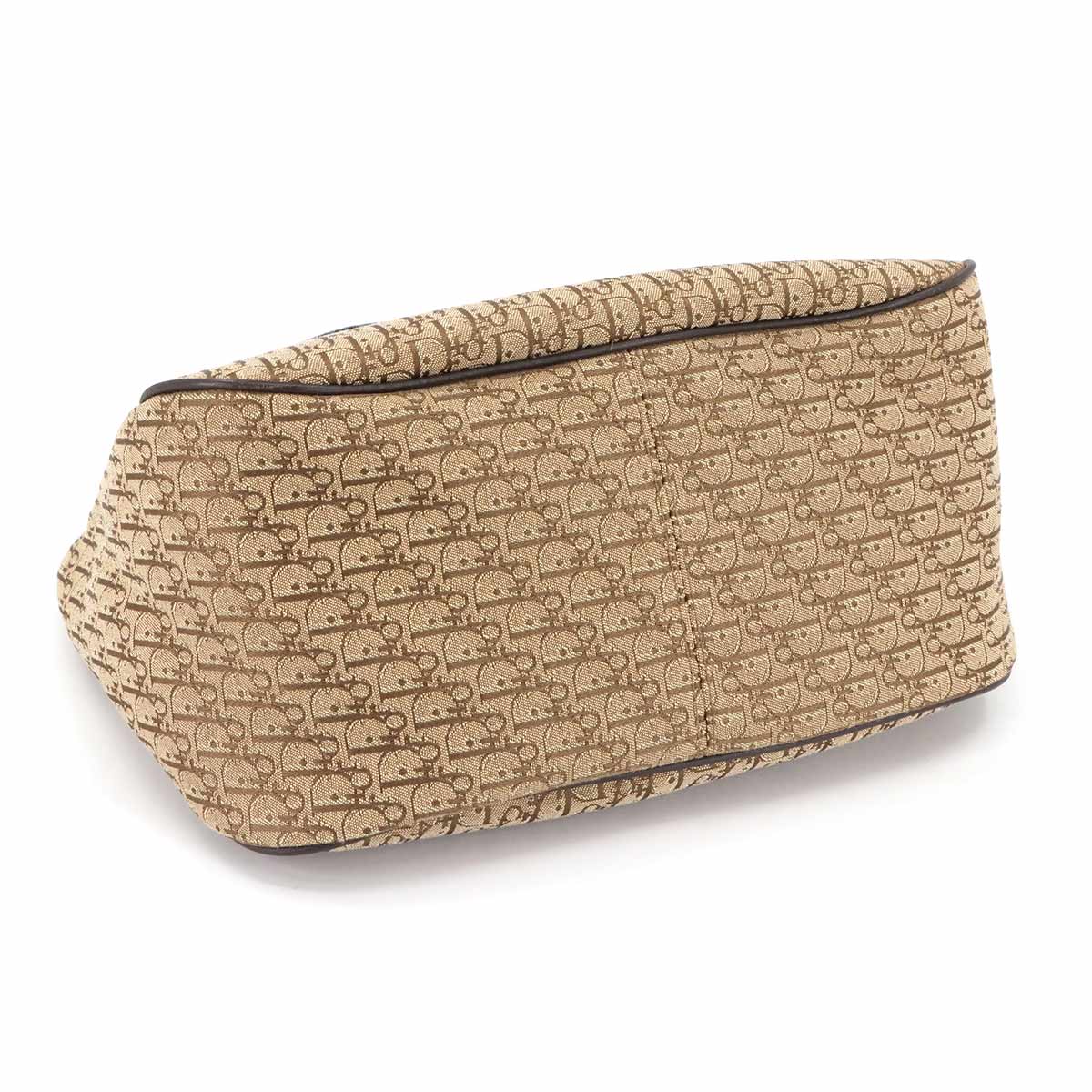 Trotter Street Chic Diorissimo Hand Bag Canvas Brown