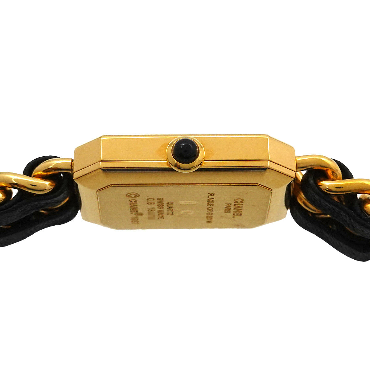 Premiere Size M H0001 Vintage Quartz Black Dial Ladies Watch