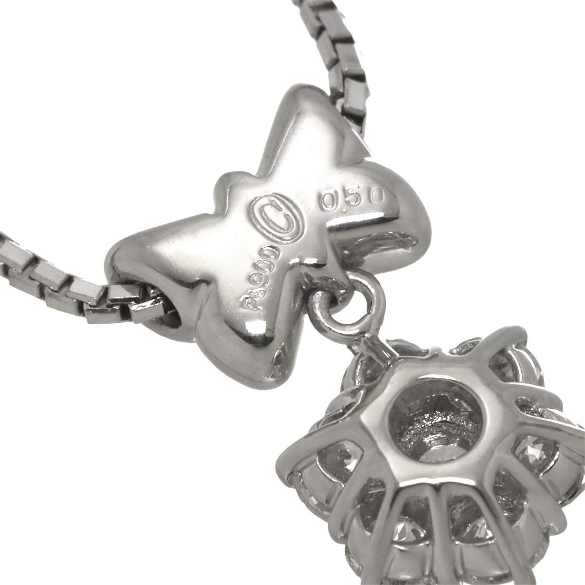 Diamond 0.50ct Necklace Pt Platinum