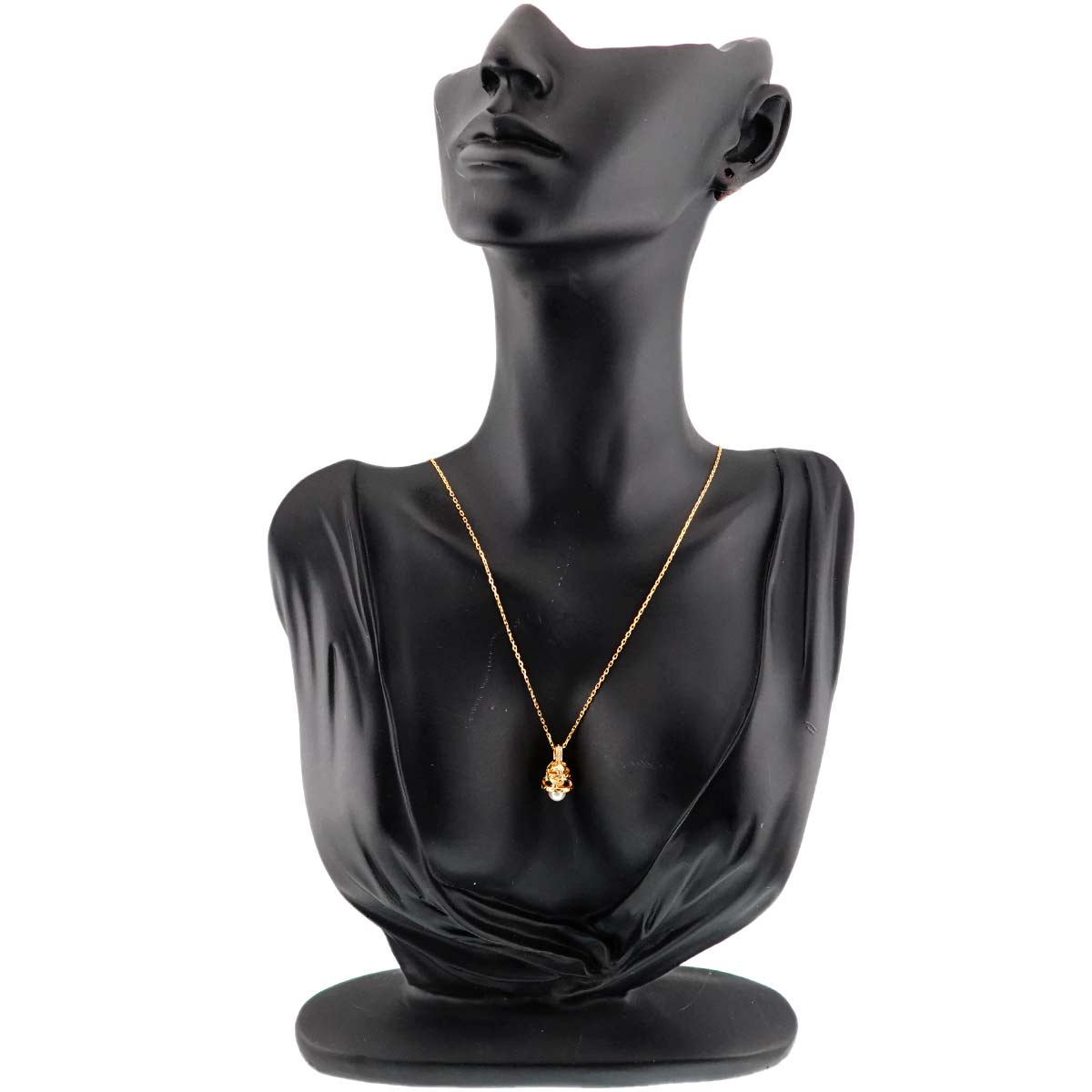 Akoya Pearl 5.4mm Necklace 18K YG 750