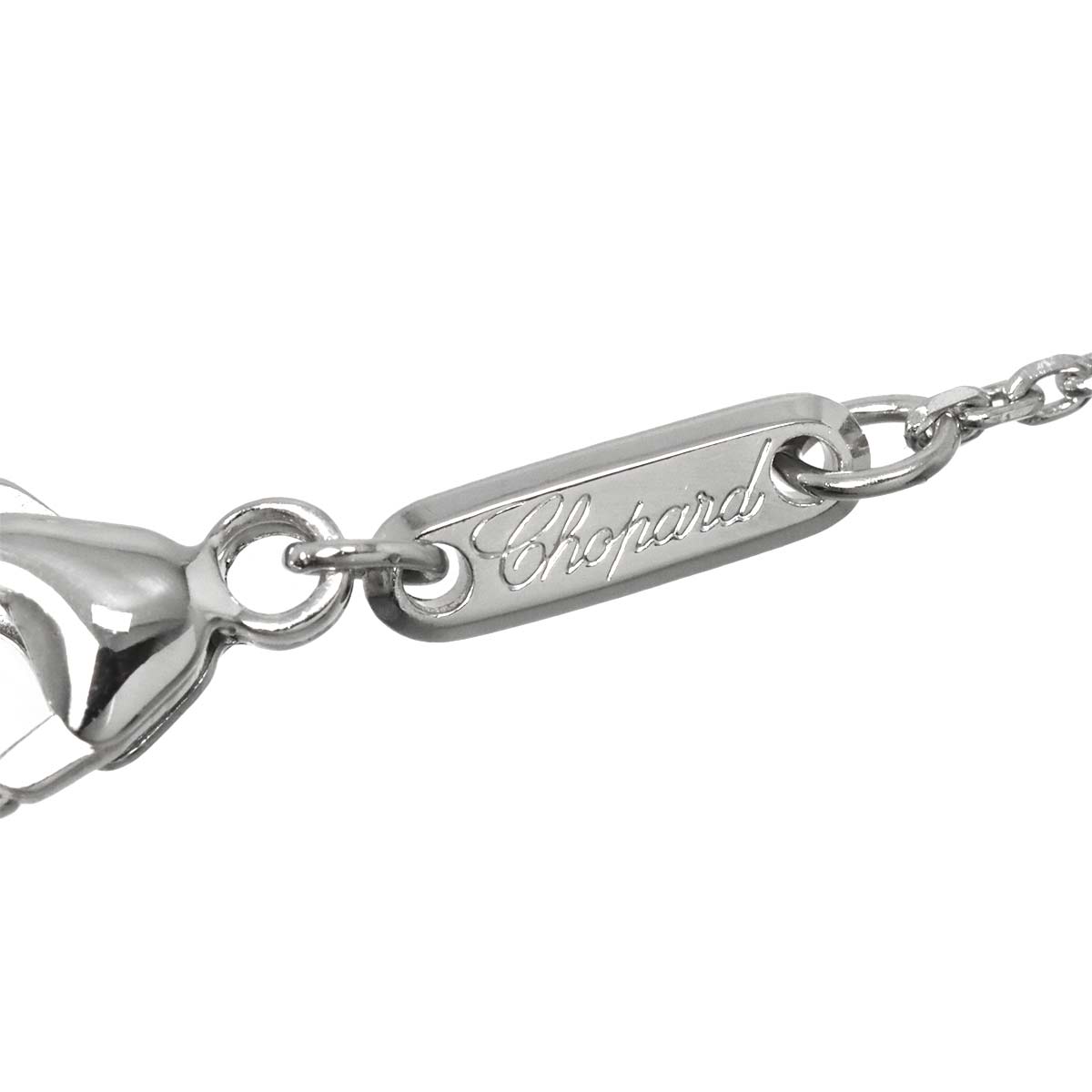 Happy Diamond Bubble Necklace 18K WG 750