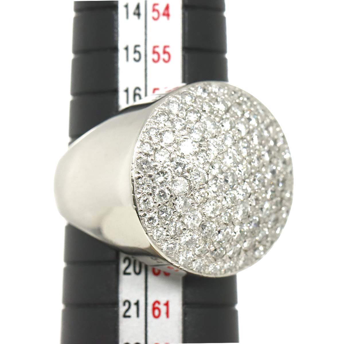 Diamond 2.40ct Ring Pt Platinum size8.25(US)
