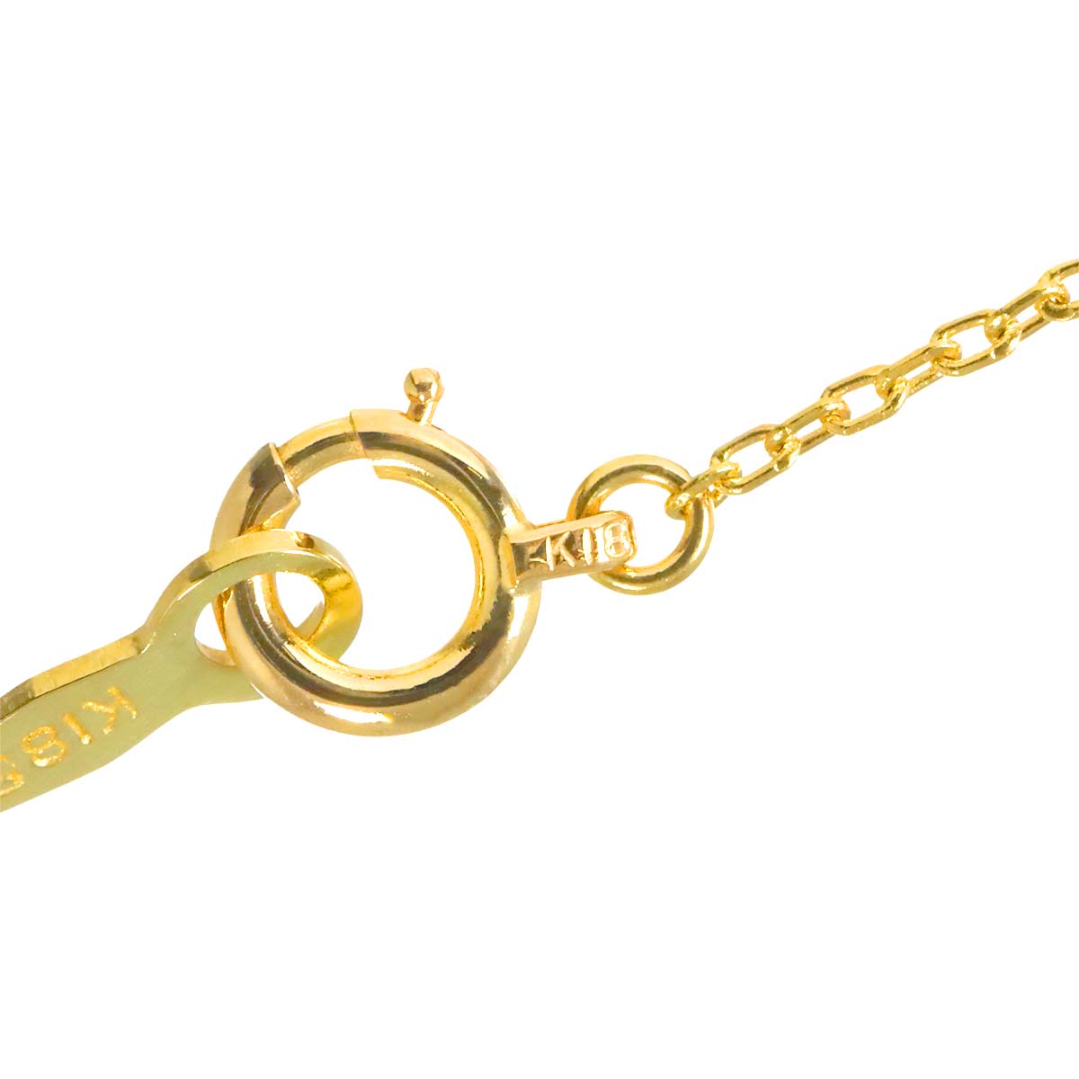 Akoya Pearl 7.0mm Diamond Necklace 18K Yellow Gold 750