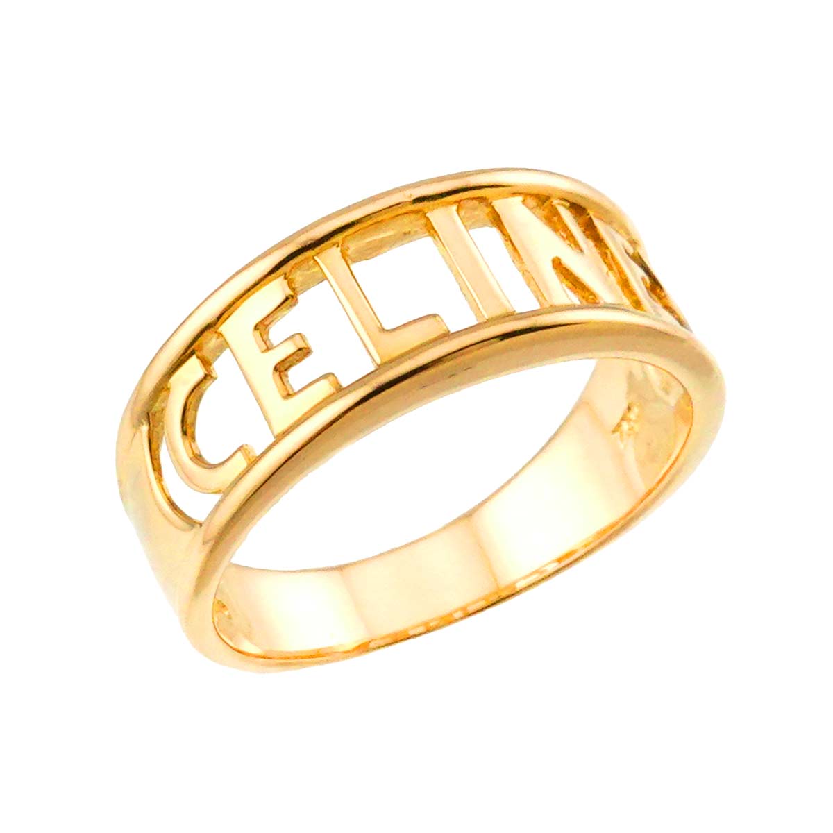 Ring 18K Yellow Gold 750 size6-6.25(US)