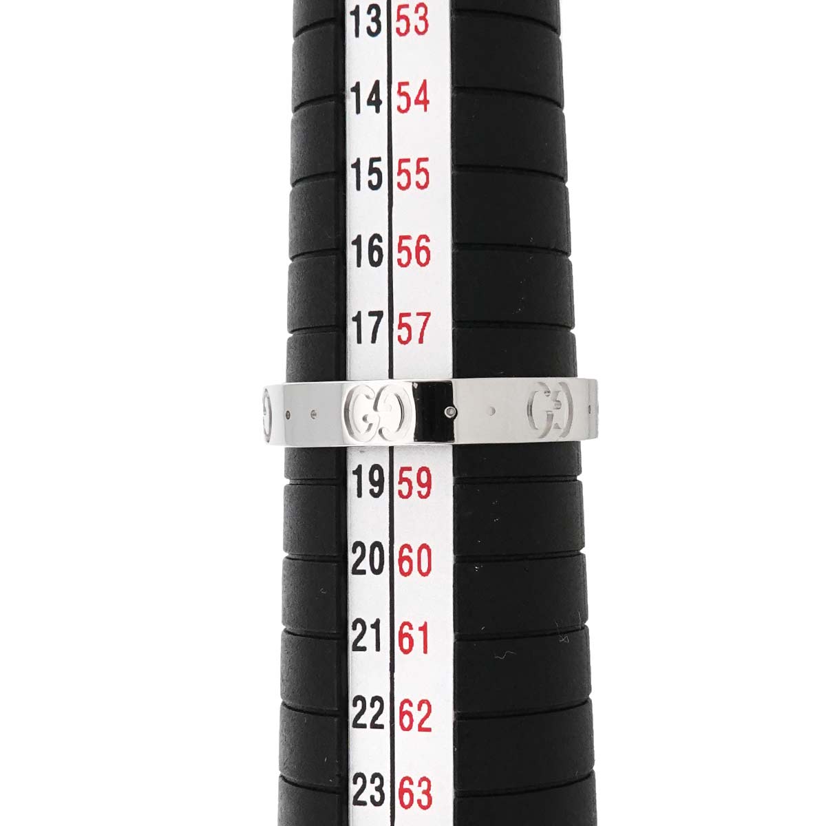 Icon Ring 18K White Gold 750 Size19 8.25-8.75(US)