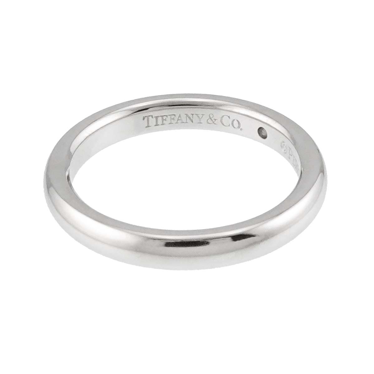 Stacking Band Ring Diamond 1P Platinum Size4.75-5(US)