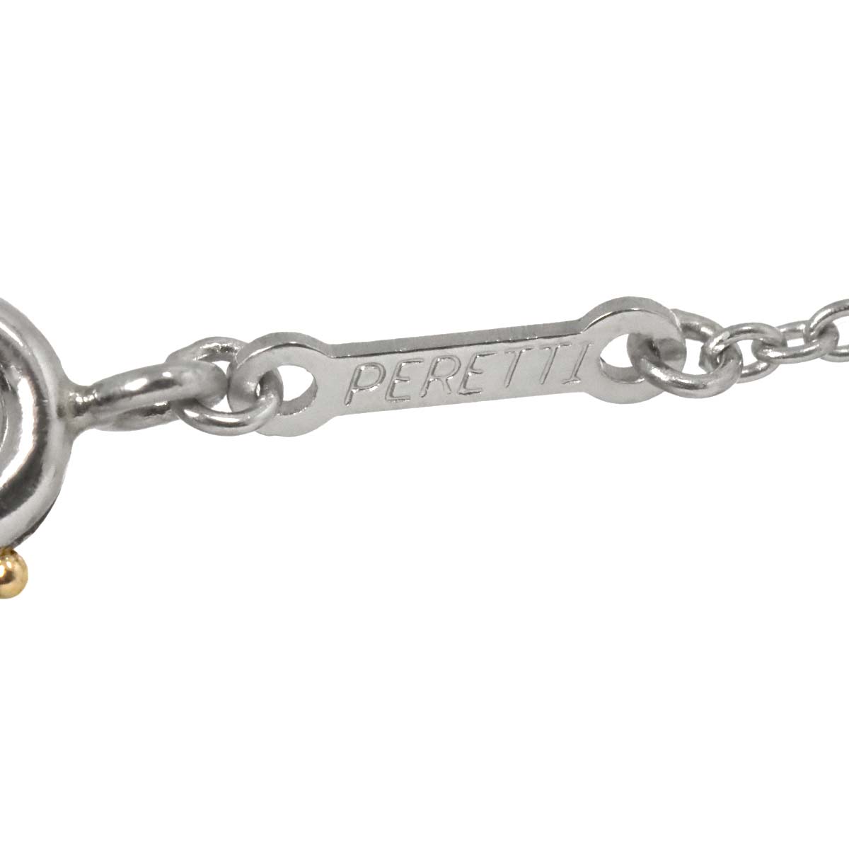 Bean Diamond Necklace Platinum