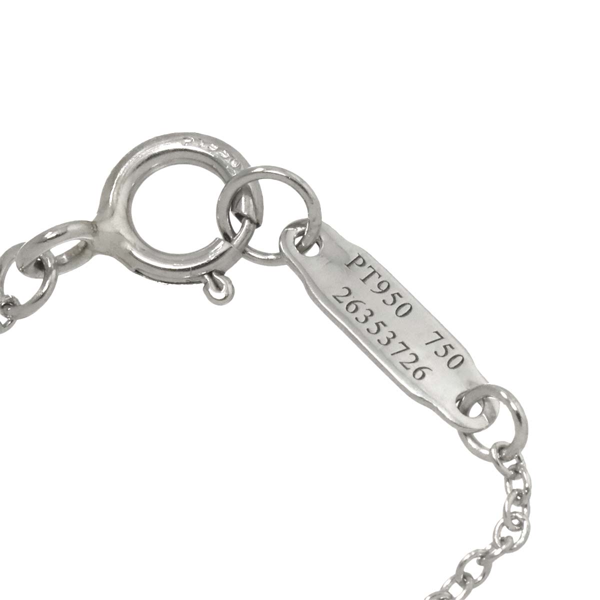 Yellow Diamond 0.35ct FY/IF Necklace Pt 18K YG 750