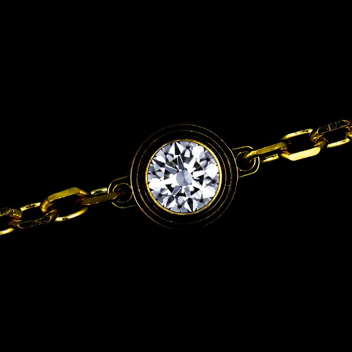 d Amour Diamond Bracelet SM 18K Yellow Gold 750