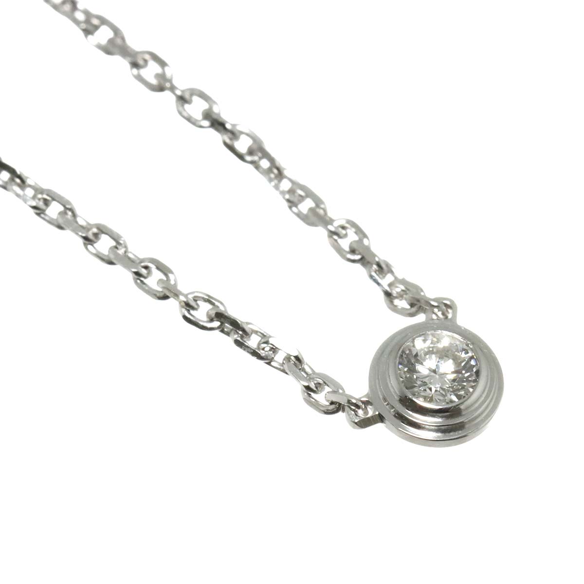 d Amour XS Necklace Diamond Necklace 18K WG 750