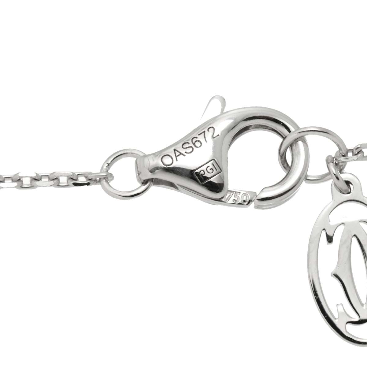 d Amour XS Necklace Diamond Necklace 18K WG 750