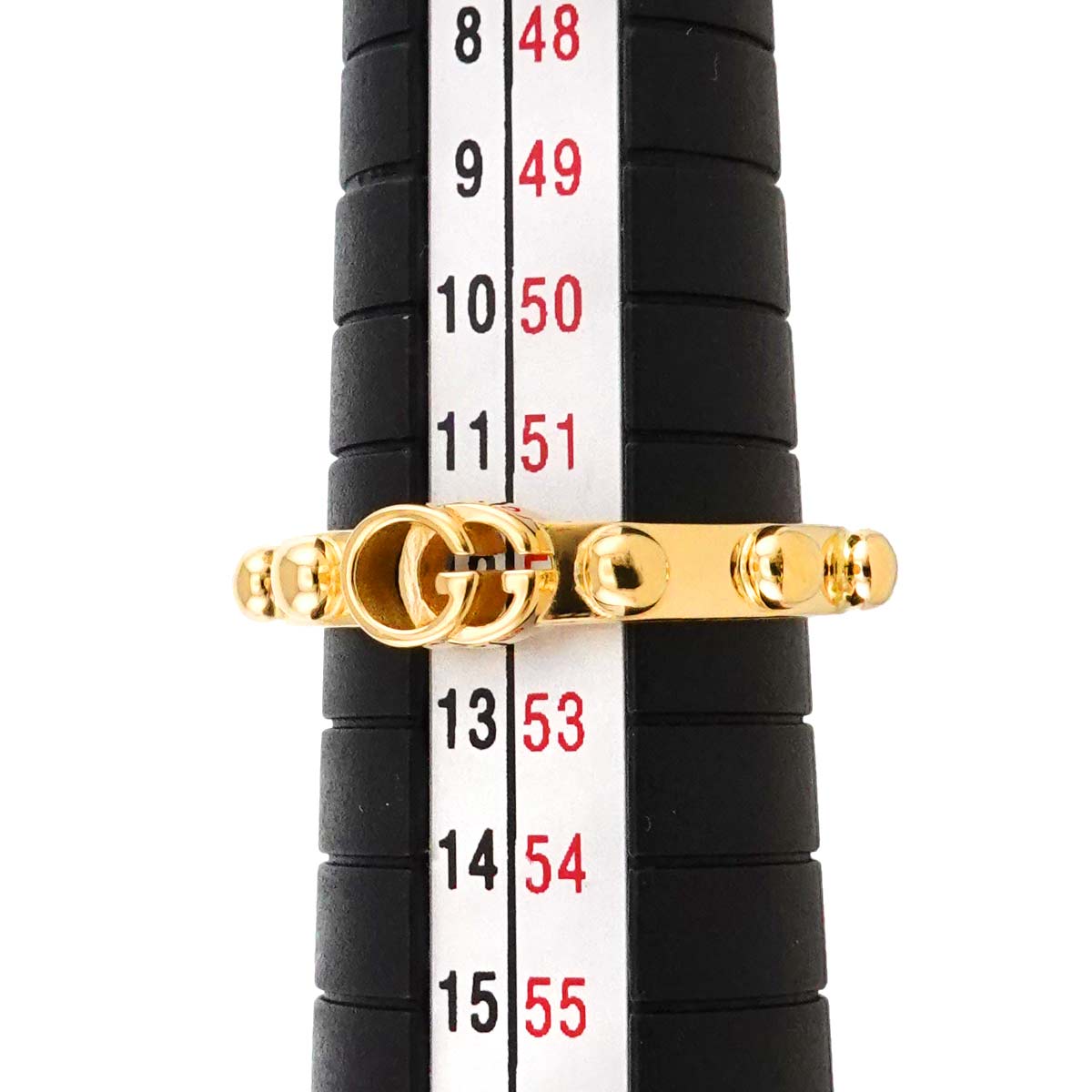 GG Running Ring 18K Yellow Gold 750 Size12 6(US)