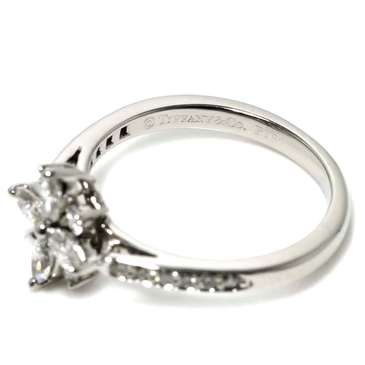 Victoria Diamond Ring Platinum Size3.75(US)