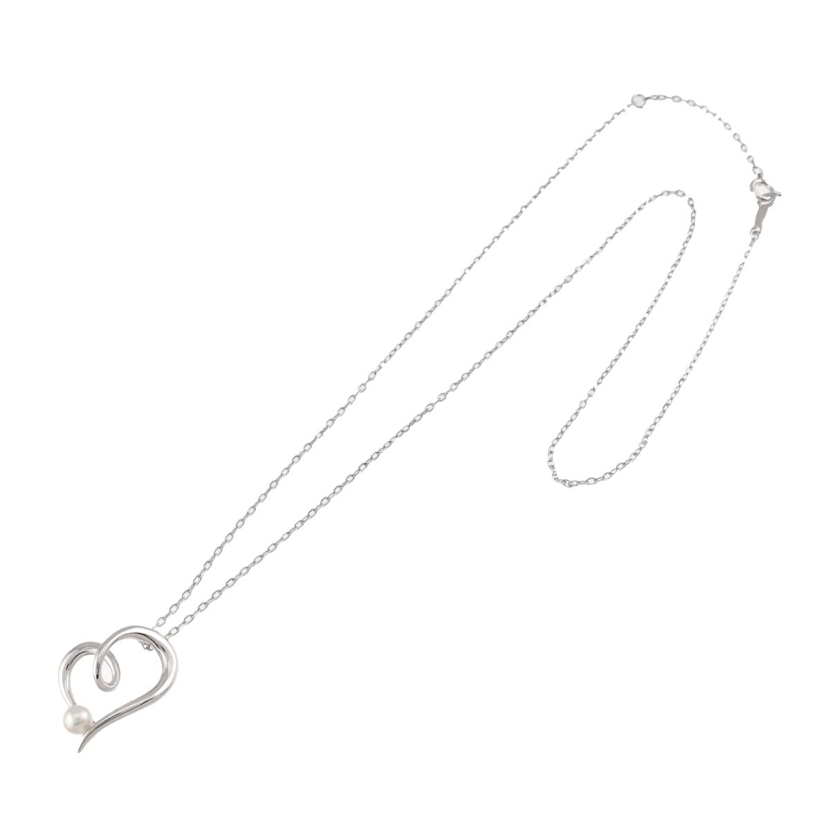 Akoya Pearl 4.2mm Necklace 18K White Gold 750