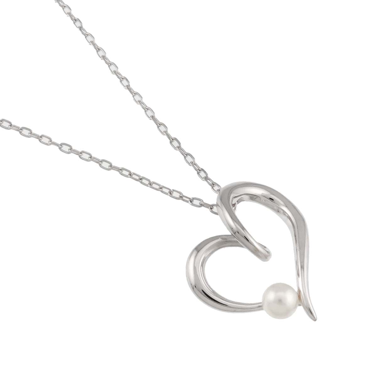 Akoya Pearl 4.2mm Necklace 18K White Gold 750