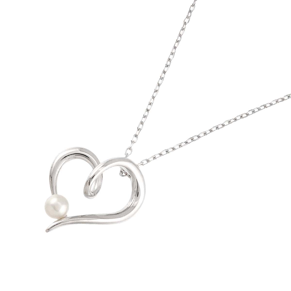 Akoya Pearl 4.2mm Necklace 18K White Gold 750