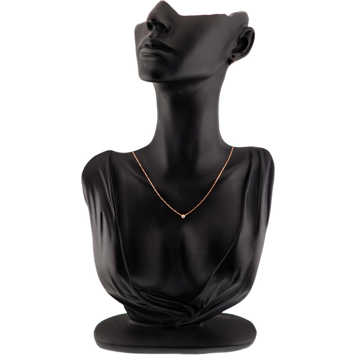 d Amour Diamond Necklace XS 18K Pink Gold 750