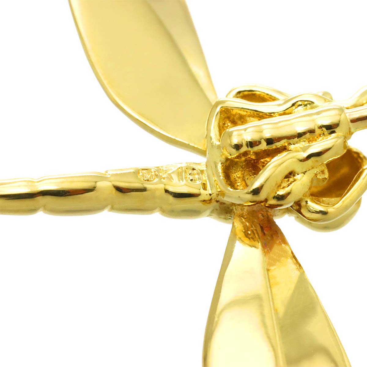 Akoya Pearl 6.7mm Pin Brooch 18K YG 750