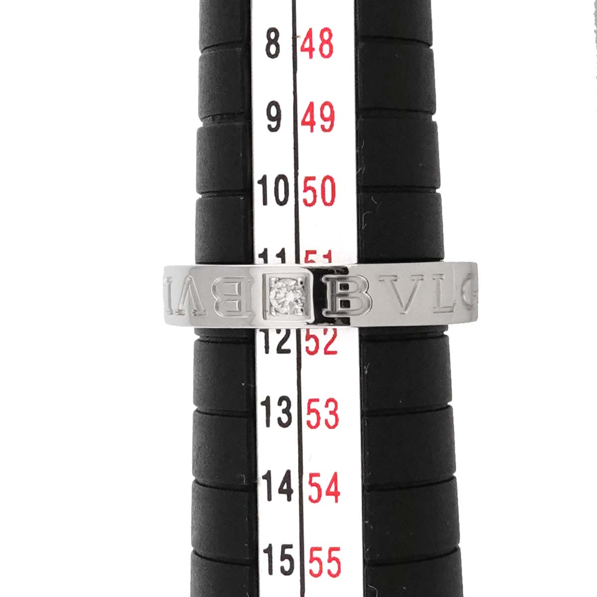 B-ZERO1 Diamond Ring 18K WG 750 size5.75-6(US)