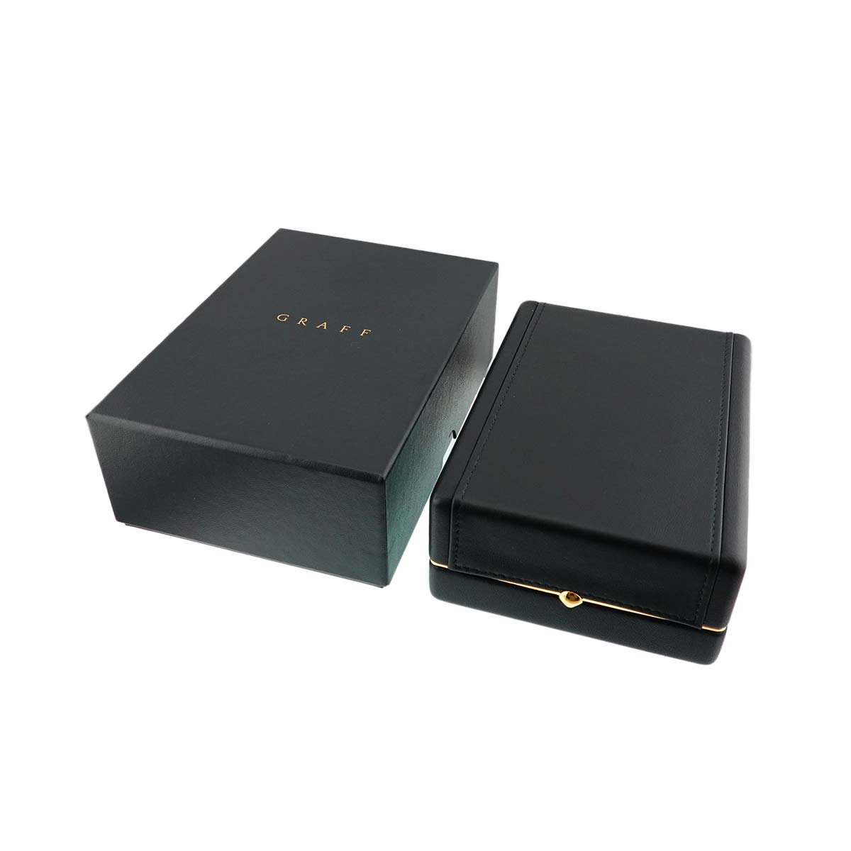 Flower Large Diamond Necklace 18K WG 750