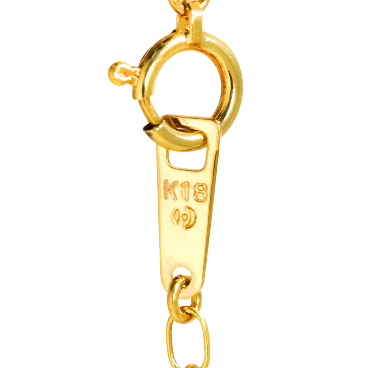 Akoya Pearl 6.6mm Diamond 0.08ct Necklace 18K YG 750