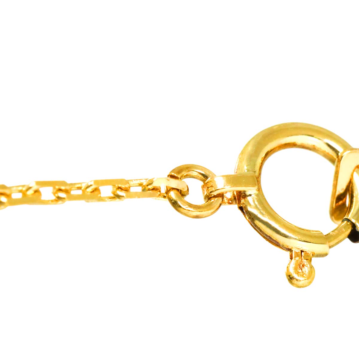 Akoya Pearl 6.6mm Diamond 0.08ct Necklace 18K YG 750