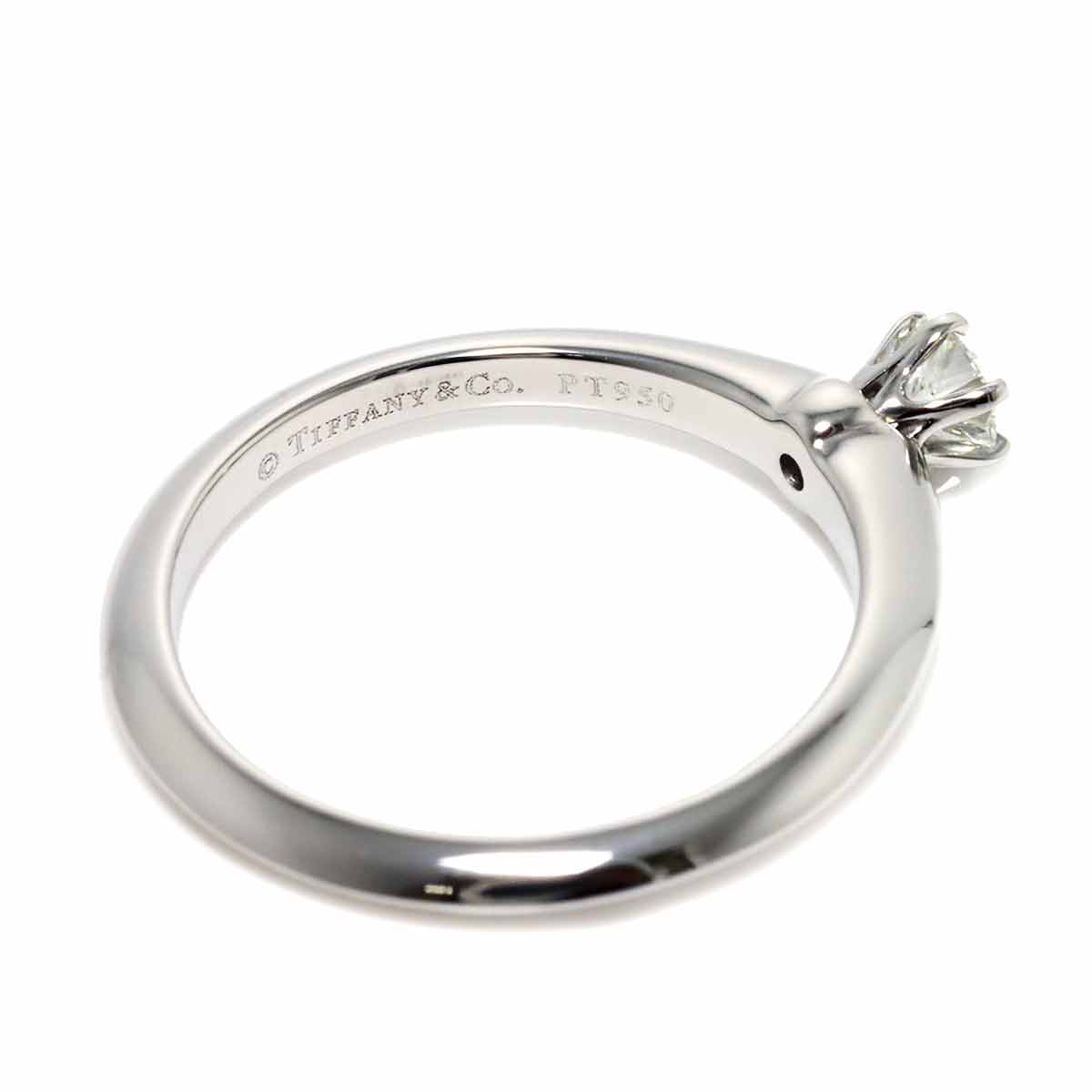 Diamond 0.19ct Ring Pt Platinum Size6(US)