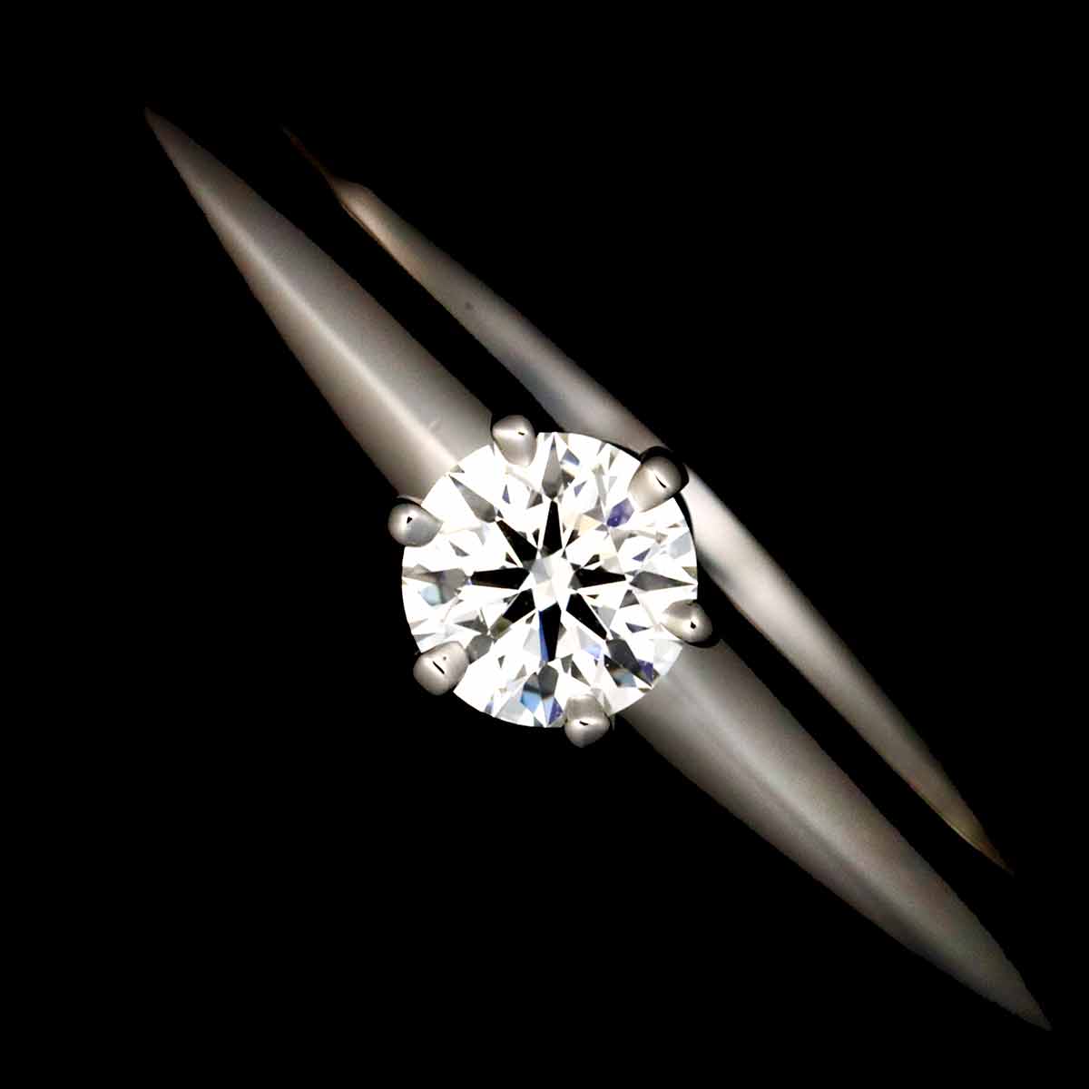 Diamond 0.19ct Ring Pt Platinum Size6(US)